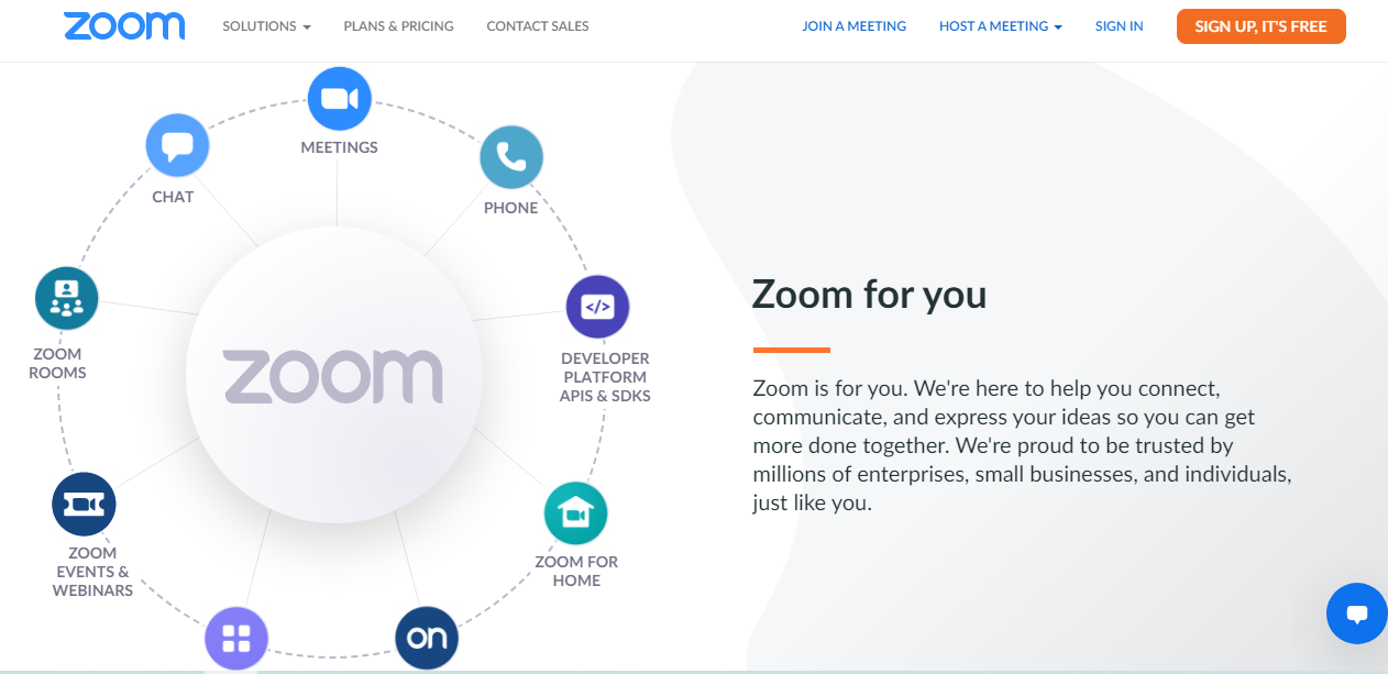 Zoom — video conferencing