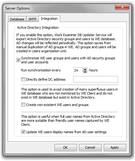 Active Directory Integration 2